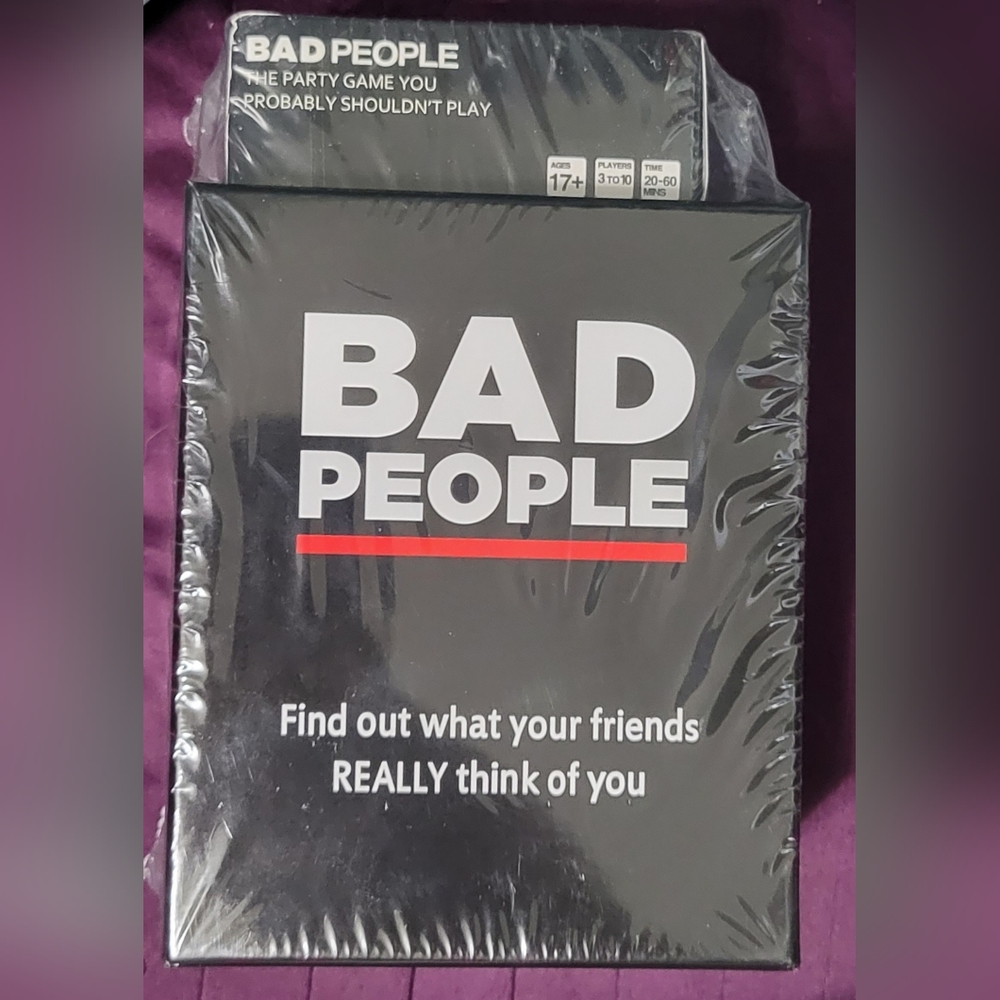 Bad People Party Game New Cards Against Humanity